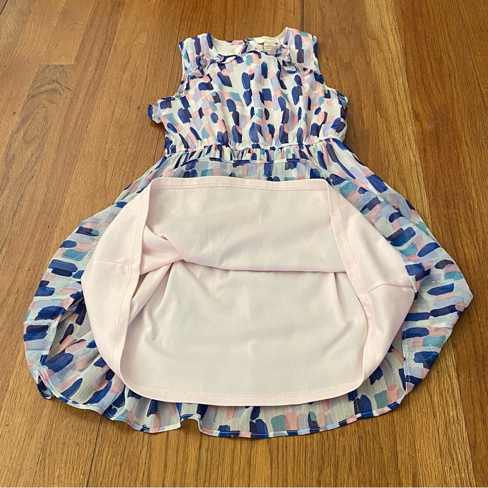 kate spade Formal Chiffon Brushstroke Multicolor  Dress - Picture 4 of 7